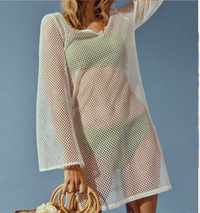 Kurzes Strandkleid "gldMARGOT" in beige
