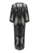 Kimono "gldCARLA" in schwarz
