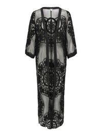 Kimono "gldCARLA" in schwarz