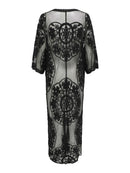 Kimono "gldCARLA" in schwarz