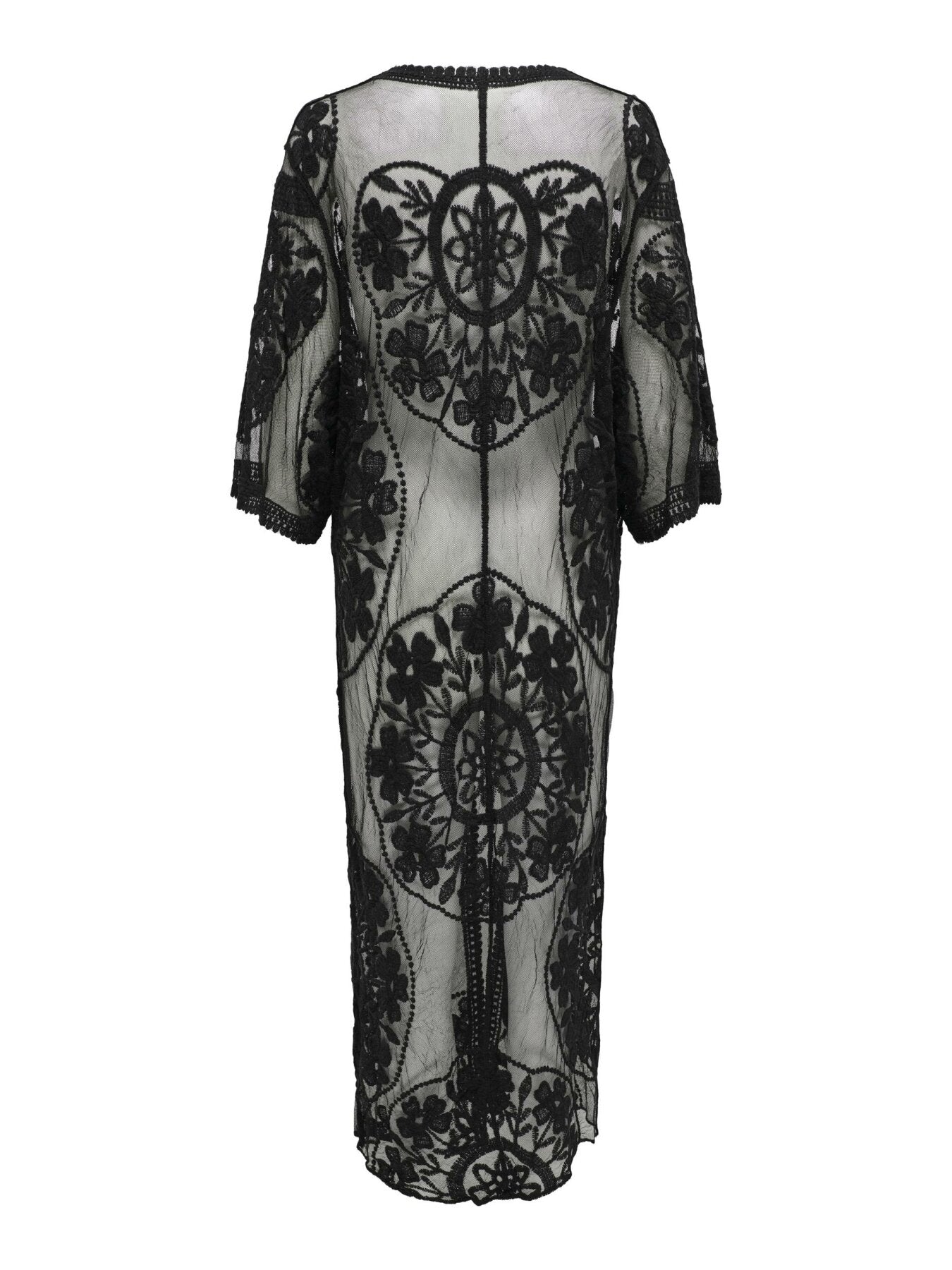 Kimono "gldCARLA" in schwarz