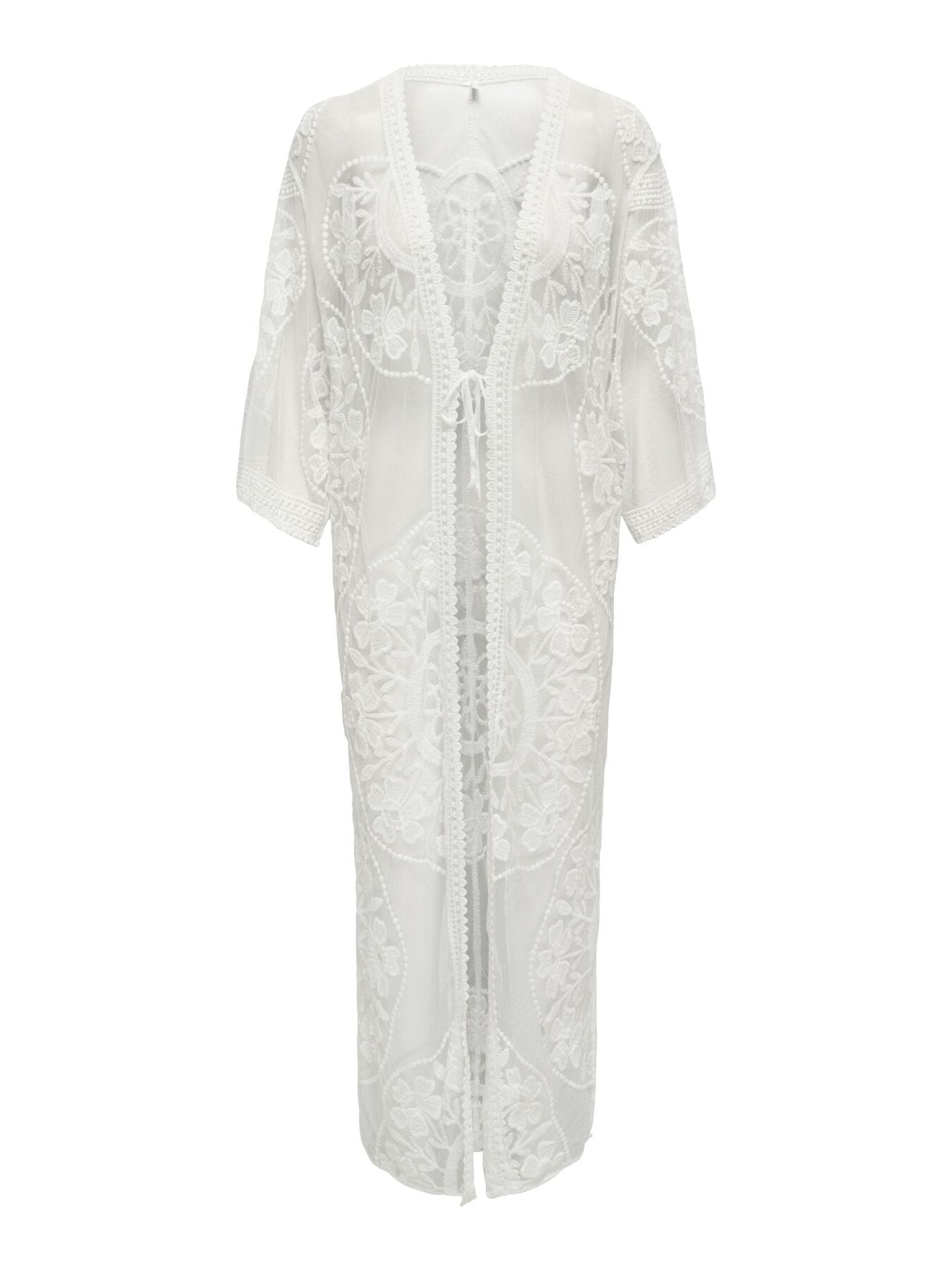 Kimono "gldCARLA" in weiß