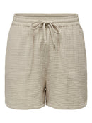 Kurze Shorts "gldTHYRA" in Oxford Tan