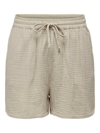 Kurze Shorts "gldTHYRA" in Oxford Tan