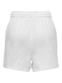 Kurze Shorts "gldTHYRA" in Cloud Dancer