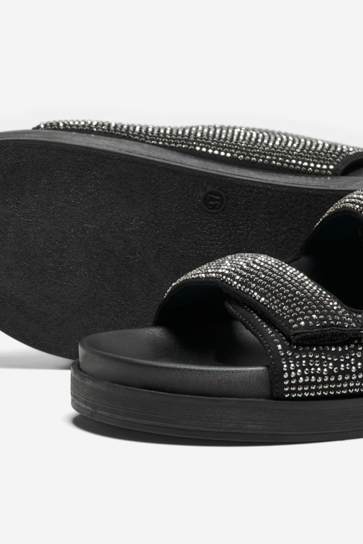 Glitzer Sandale "gldMINNIE" in schwarz