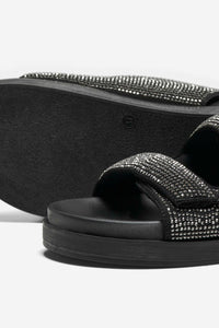 Glitzer Sandale "gldMINNIE" in schwarz