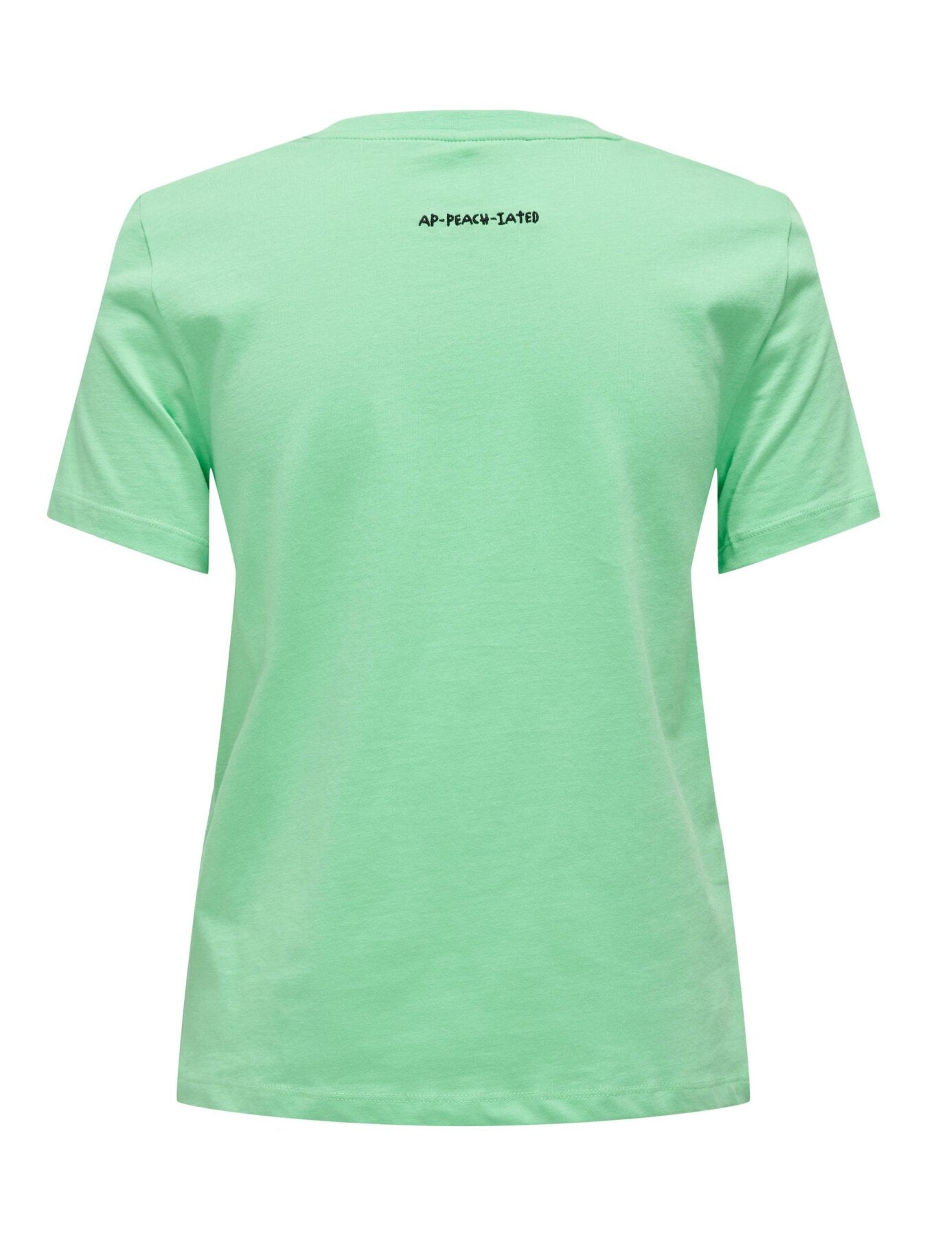 T-Shirt "gldFOODIE" in grün