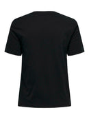 T-Shirt "gldPOLLY" in schwarz