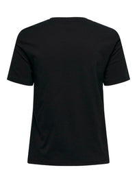 T-Shirt "gldPOLLY" in schwarz
