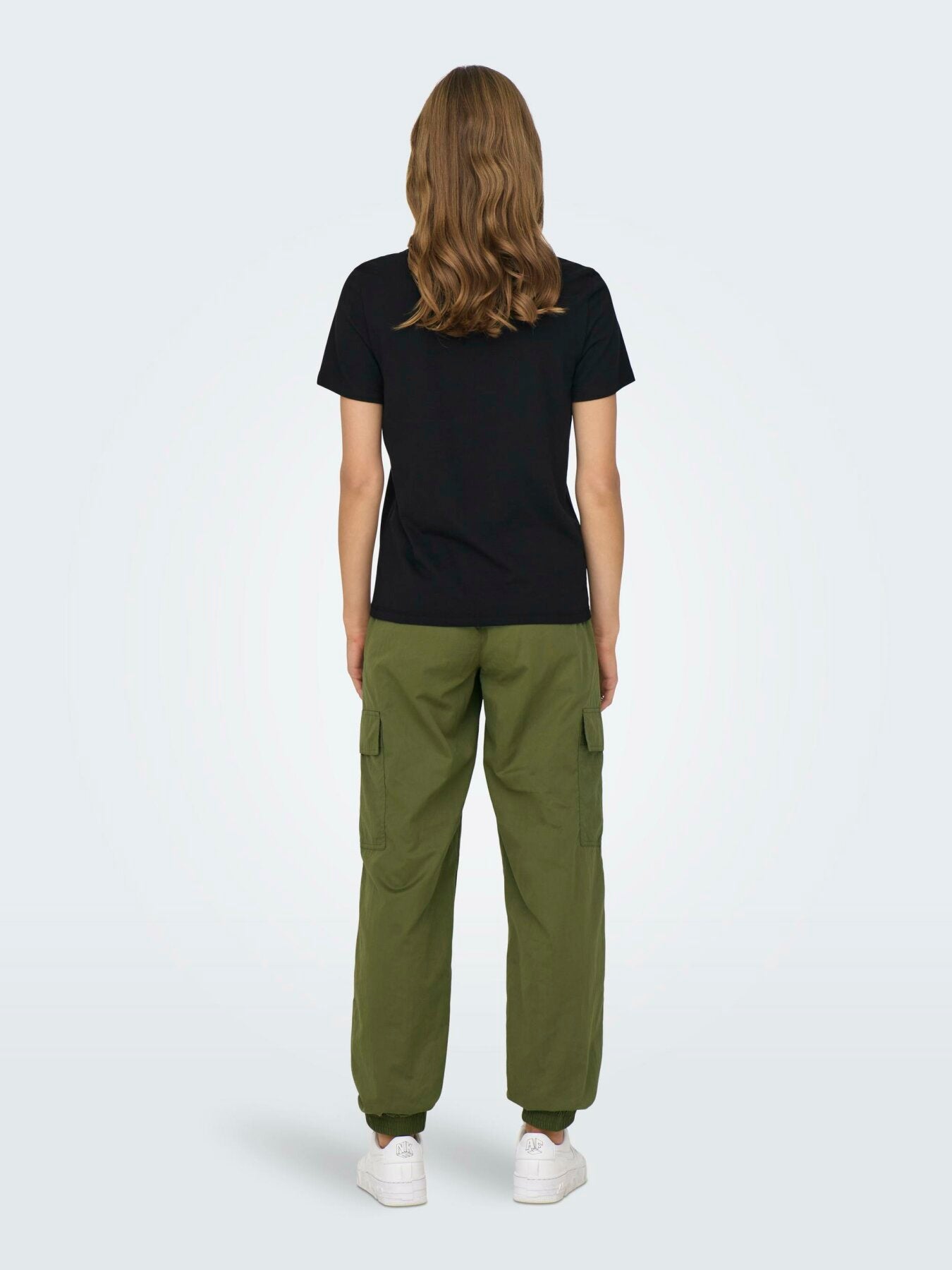 T-Shirt "gldPOLLY" in schwarz