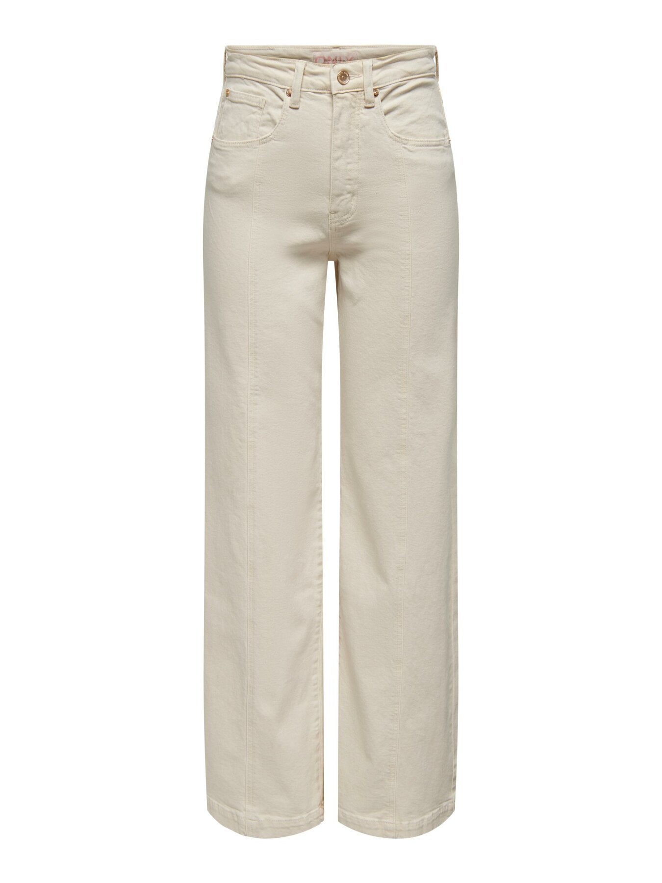 Weite Jeans "gldHOPE" in creme