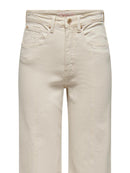 Weite Jeans "gldHOPE" in creme