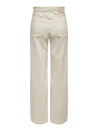 Weite Jeans "gldHOPE" in creme