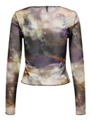 Langarmshirt "gldVANILLA" mit Galaxy-Print