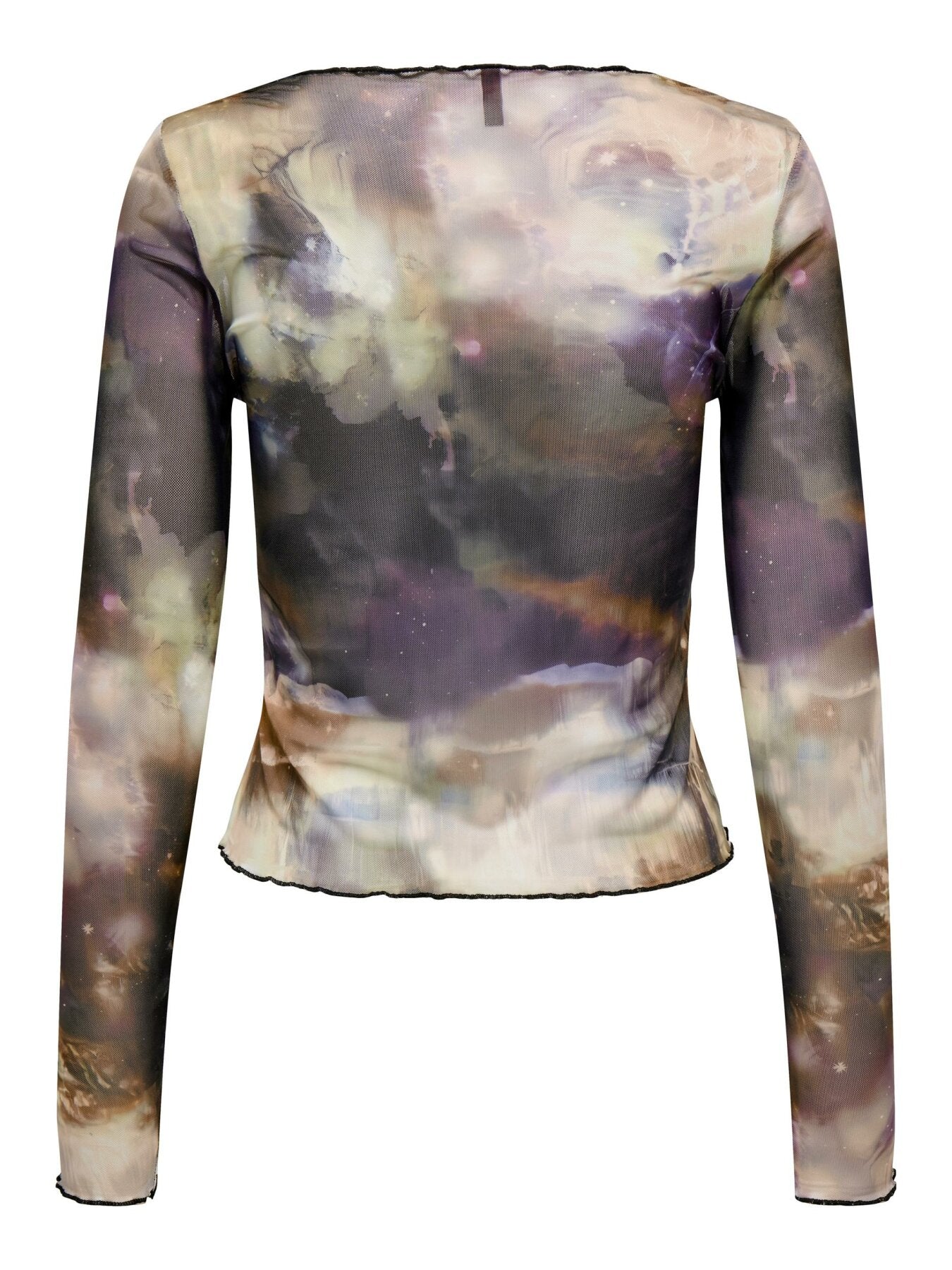 Langarmshirt "gldVANILLA" mit Galaxy-Print