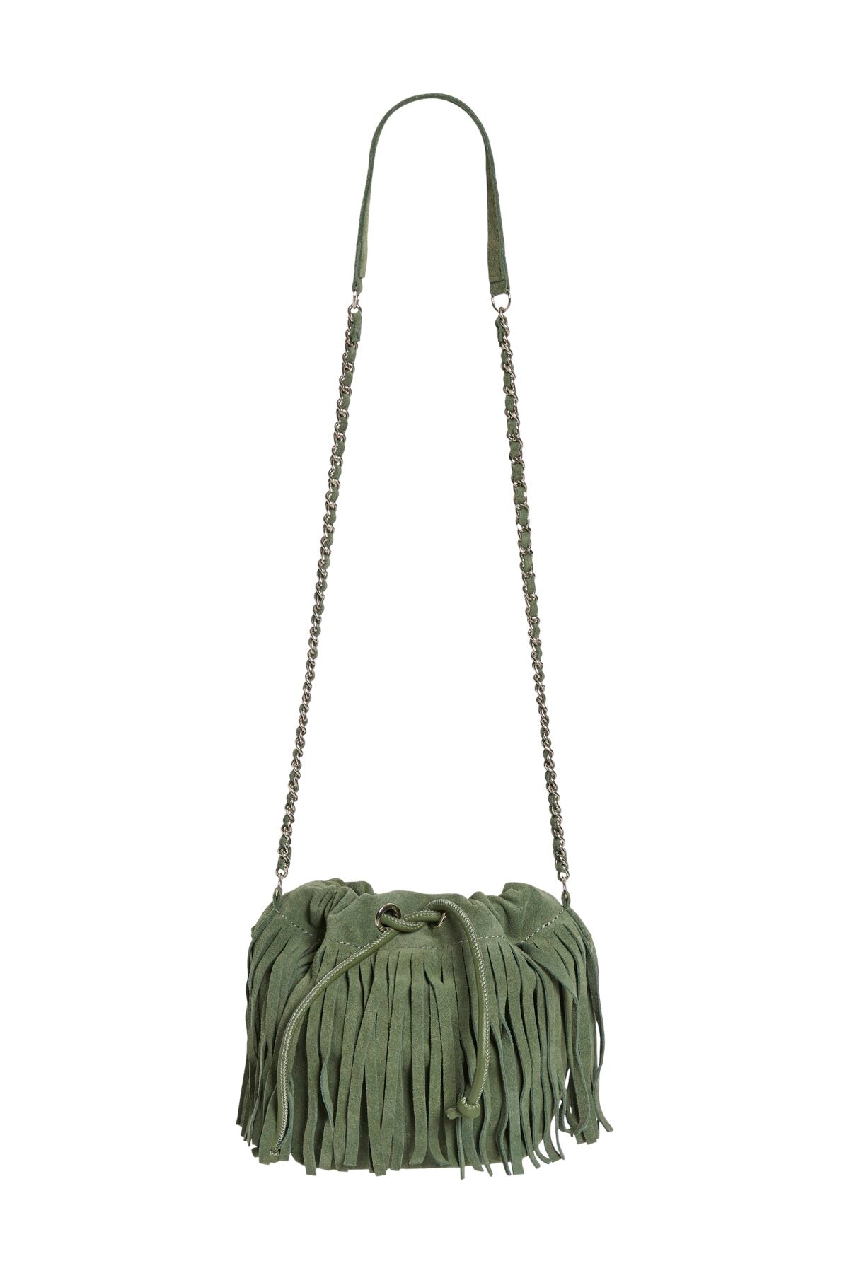 Schultertasche "gldNINA" in Oil Green