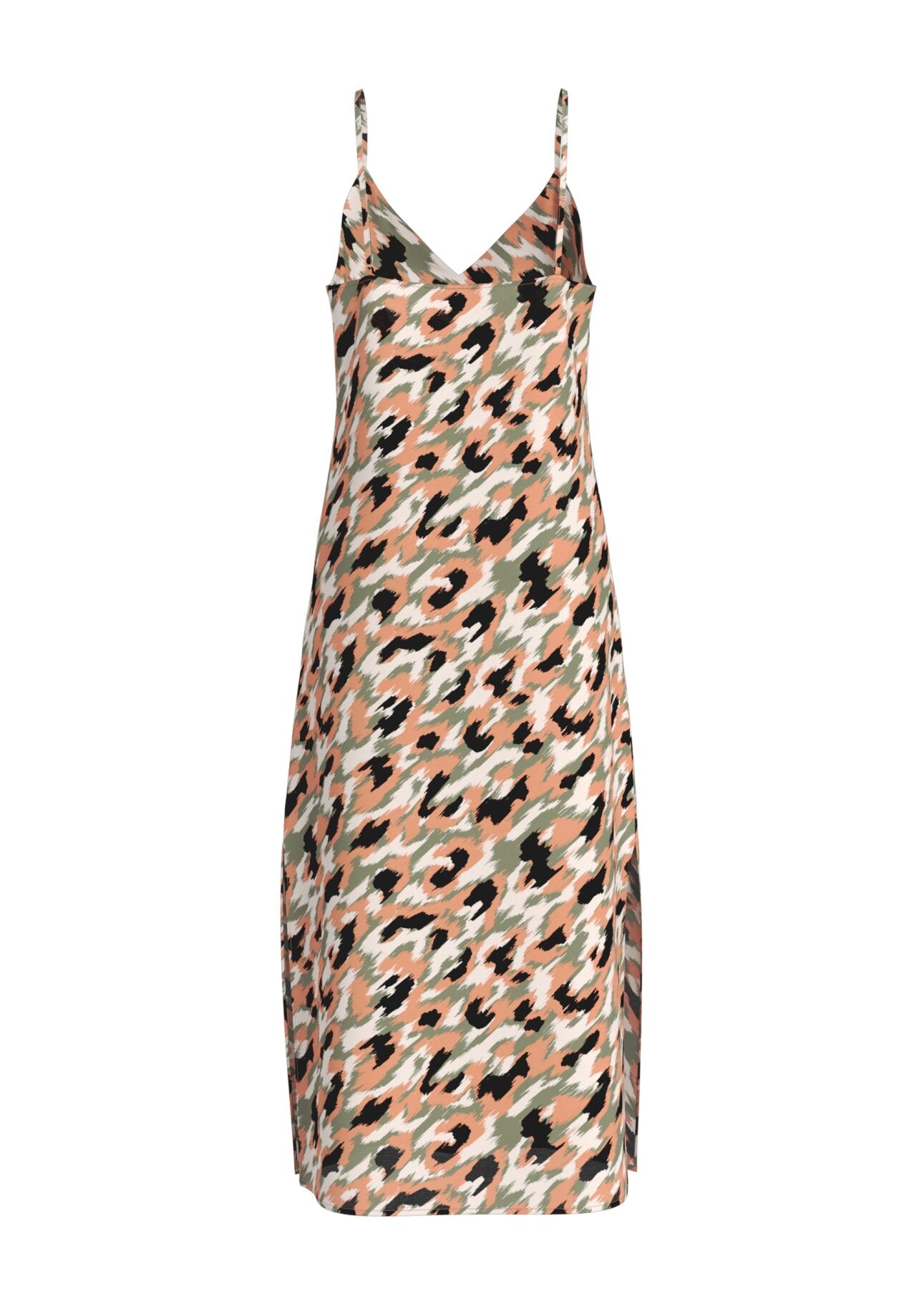 Gemustertes Kleid "gldDOGMA MOA" mit Eco-Viskose