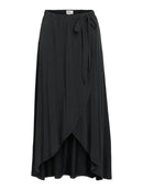 Wickelrock "gldANNIE" mit Tencel in schwarz