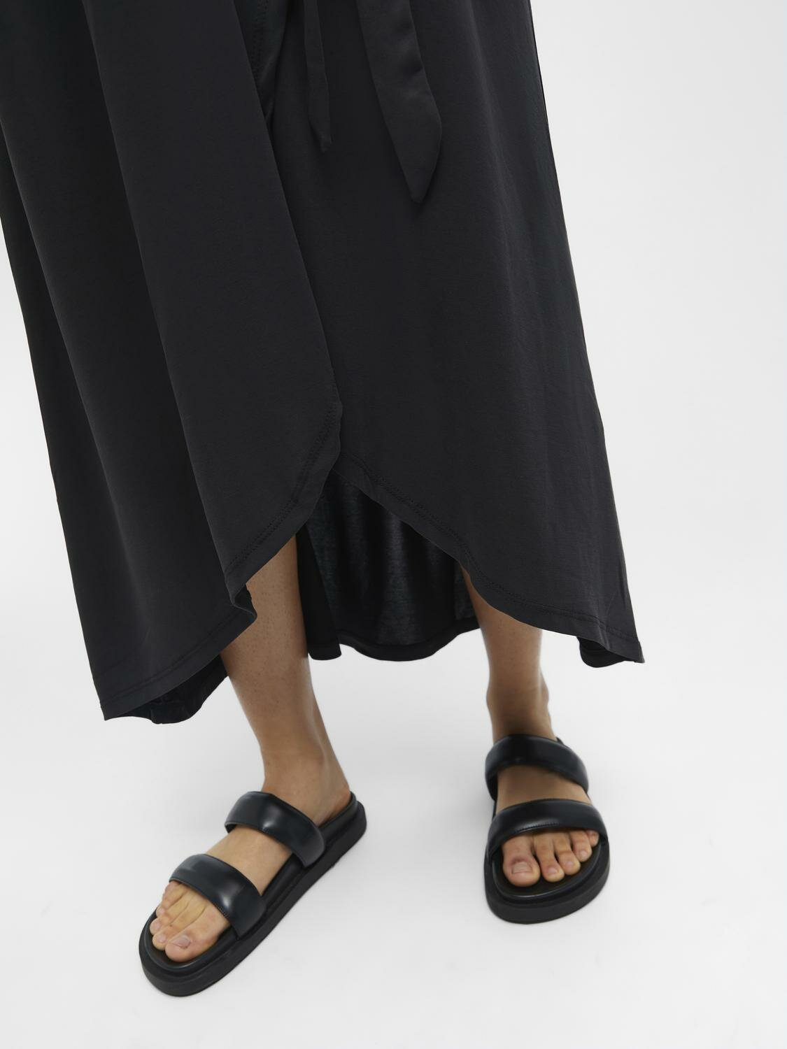Wickelrock "gldANNIE" mit Tencel in schwarz