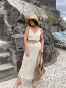 Midikleid "gldNINA" in sandshell