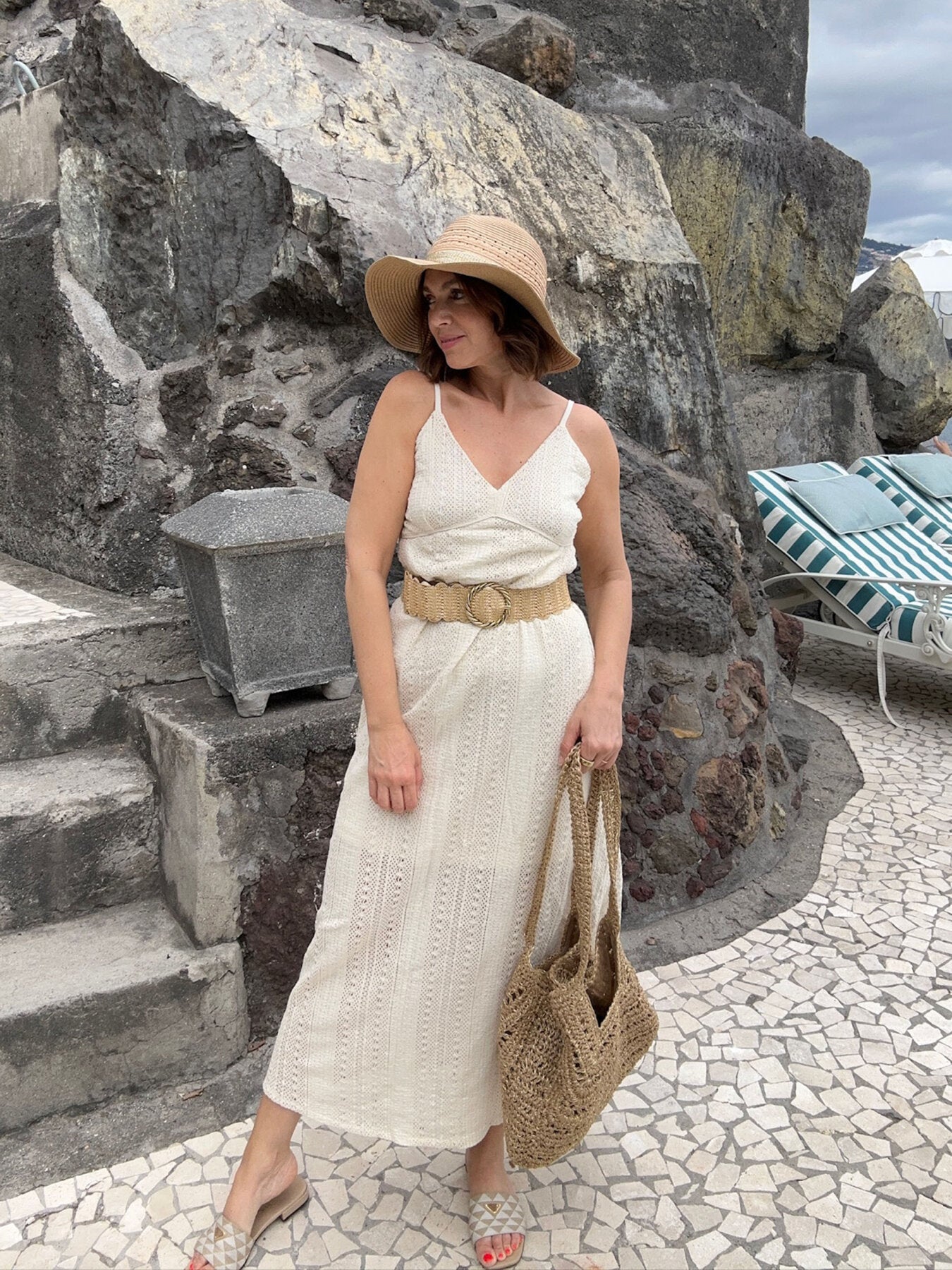 Midikleid "gldNINA" in sandshell