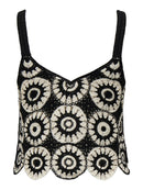 Stricktop "gldYVONNE" in Black