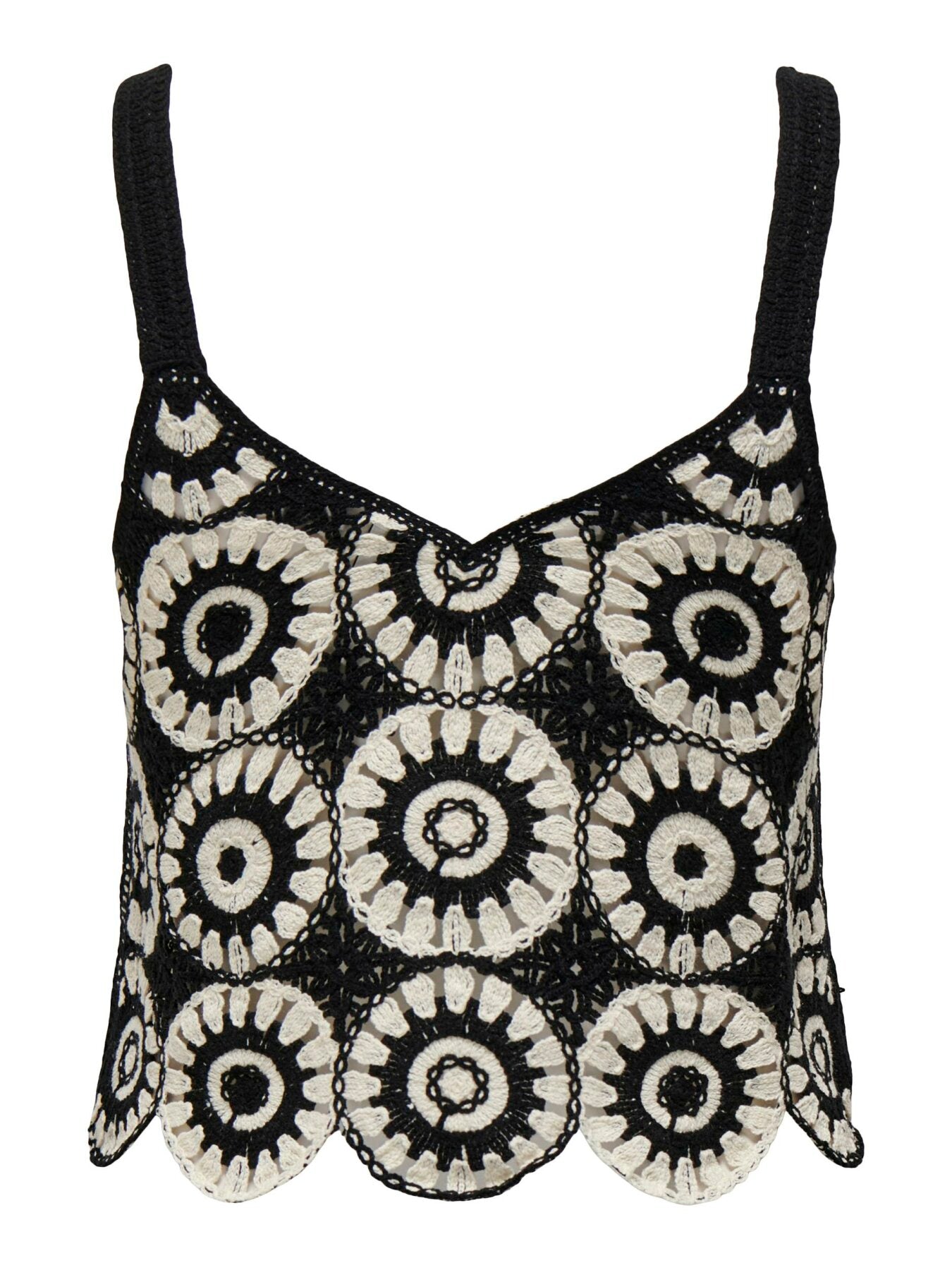 Stricktop "gldYVONNE" in Black