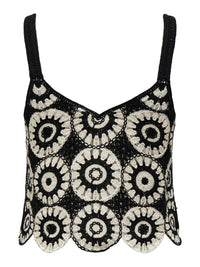 Stricktop "gldYVONNE" in Black