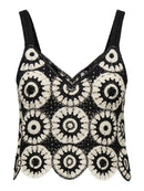 Stricktop "gldYVONNE" in Black