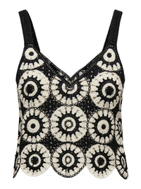 Stricktop "gldYVONNE" in Black