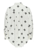 Leinen-Bluse "gldCORINA-CARO" in Cloud Dancer