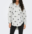 Leinen-Bluse "gldCORINA-CARO" in Cloud Dancer