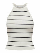 Top "gldGEMMA" in Black Stripes