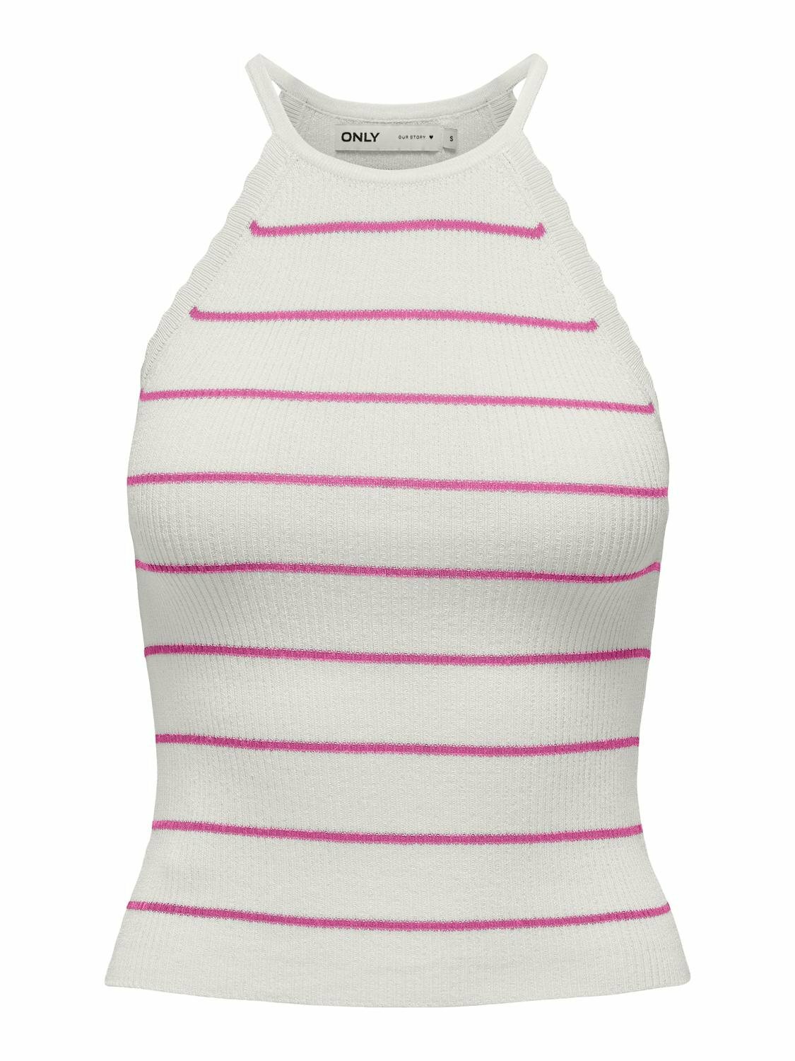 Top "gldGEMMA" in Pink Stripes