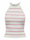 Top "gldGEMMA" in Pink Stripes