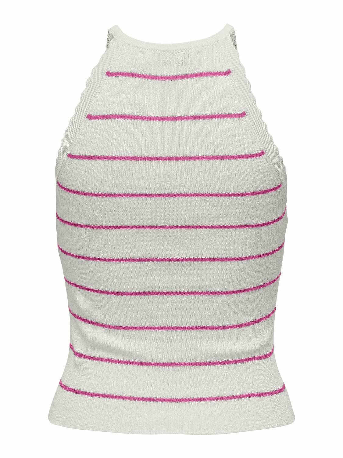 Top "gldGEMMA" in Pink Stripes