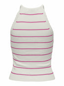 Top "gldGEMMA" in Pink Stripes