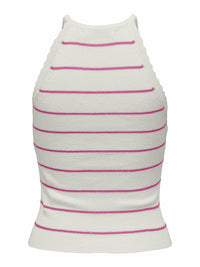 Top "gldGEMMA" in Pink Stripes