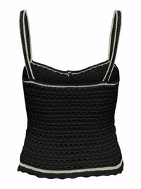 Stricktop "gldMINNIE" in schwarz