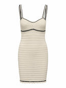Kurzes Strickkleid "gldMINNIE" in natur