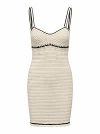 Kurzes Strickkleid "gldMINNIE" in natur