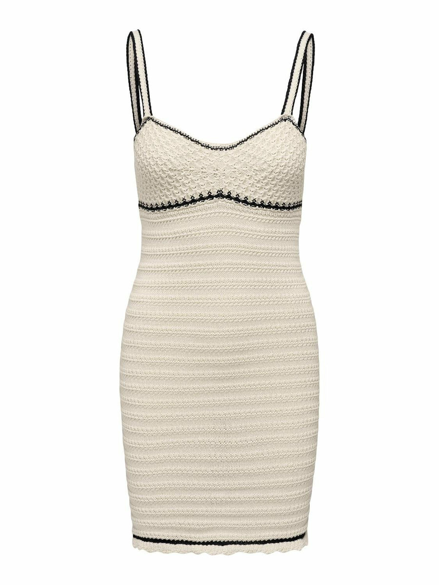 Kurzes Strickkleid "gldMINNIE" in natur