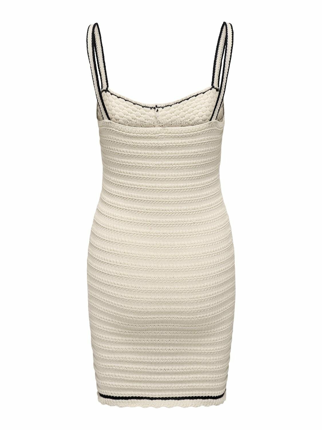 Kurzes Strickkleid "gldMINNIE" in natur
