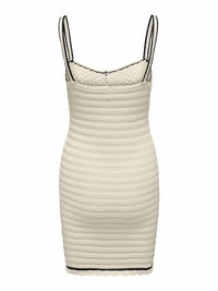 Kurzes Strickkleid "gldMINNIE" in natur