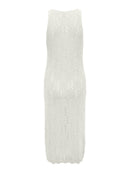 Midi Dress "gldDANA" in weiß