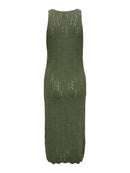 Midi Dress "gldDANA" in dunkelgrün
