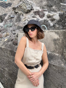 Jumpsuit "gldCARO" in beige