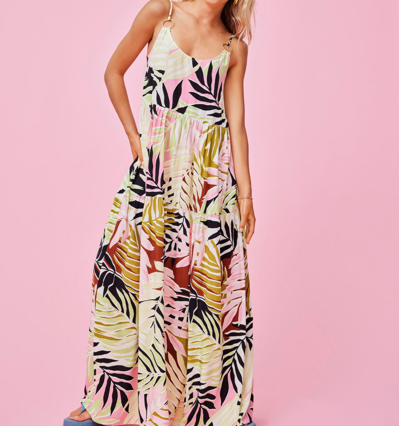 Maxi Dress "gldSANDIE" aus 100% Eco-Viskose