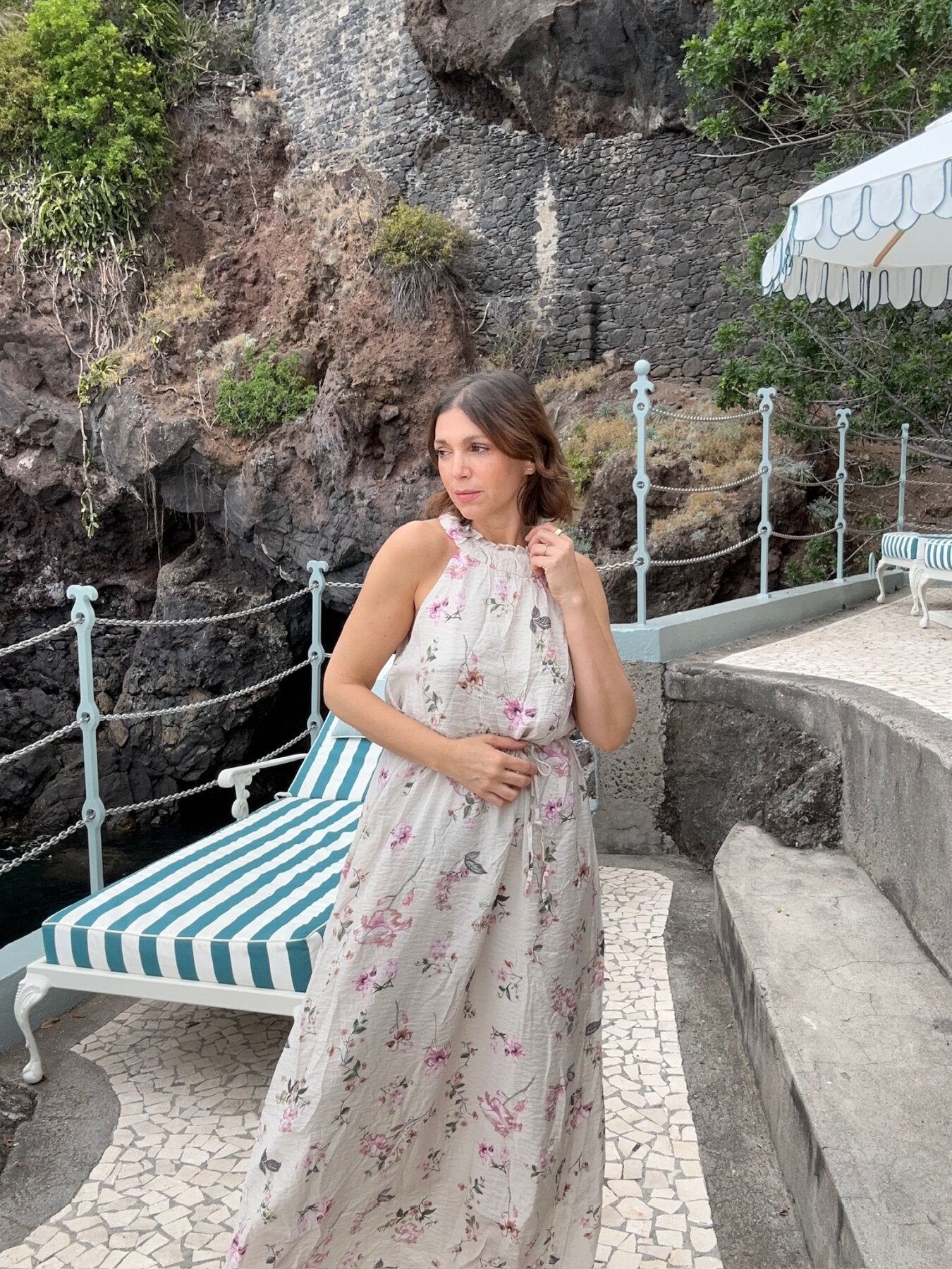 Maxikleid "gldLUCCA" in Pumice Stone